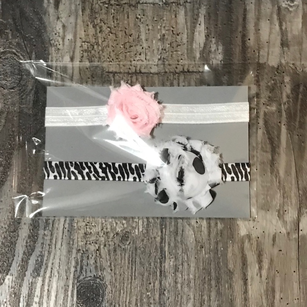 Newborn Headbands with thin or thick bands.